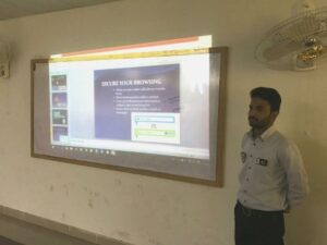 Cybersecurity workshop at UCP Bahawalpur by asad ul rehman