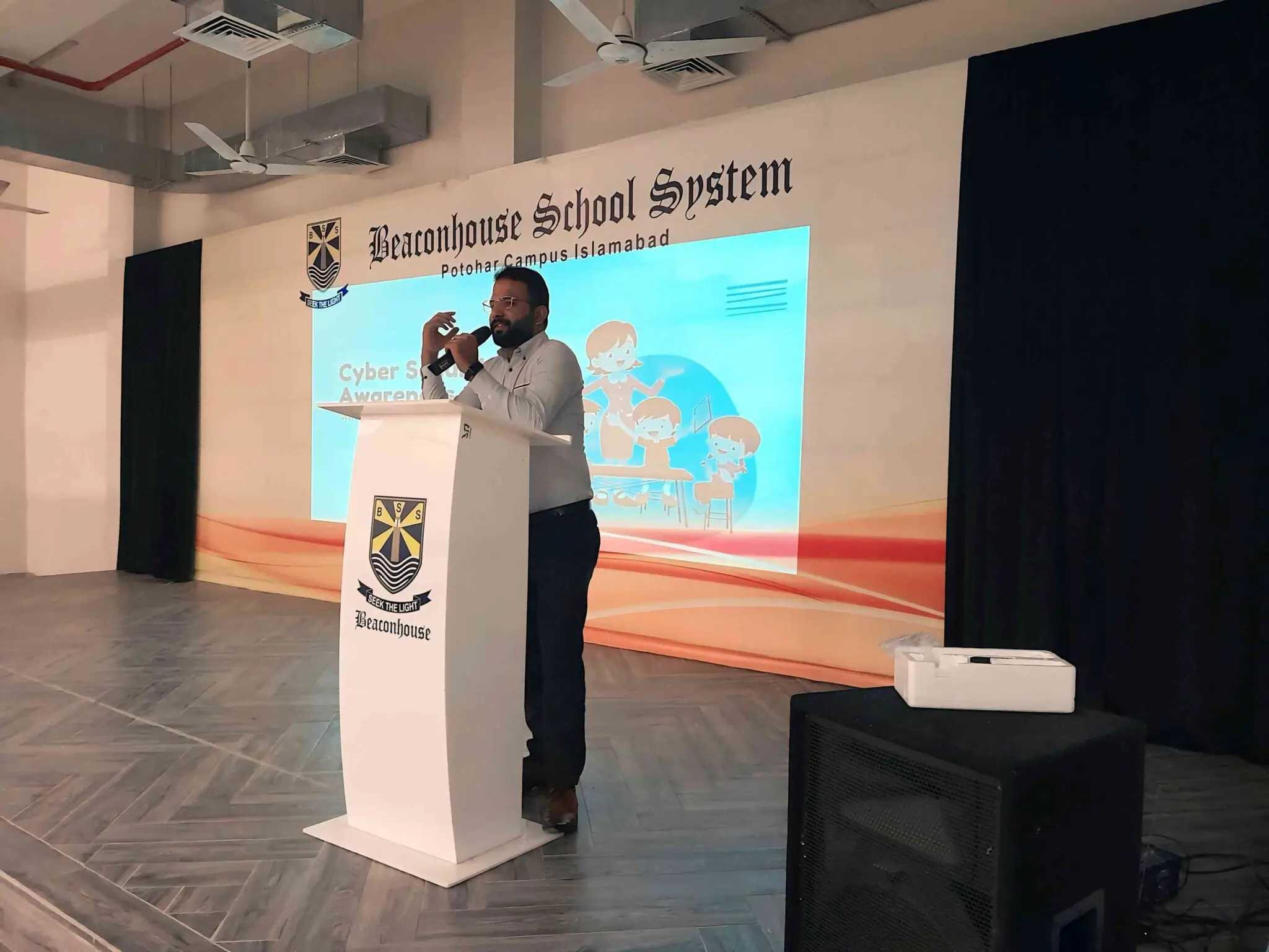 Cybersecurity Awareness Session at Beacon house School System by Asad ul Rehman