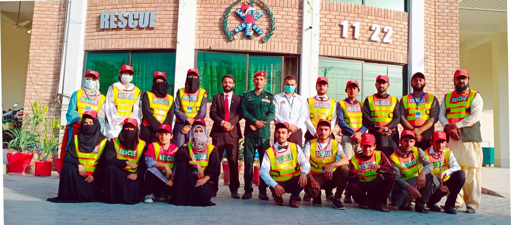 Rescue & Emergency Response Training for Cyber Scouts By Rescue 1122 by Asad ul Rehman