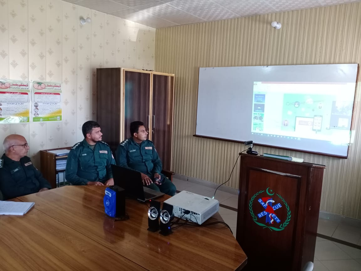 Online Cyber Security Awareness Session for Rescue 1122 Gujranwala by Asad ul Rehman