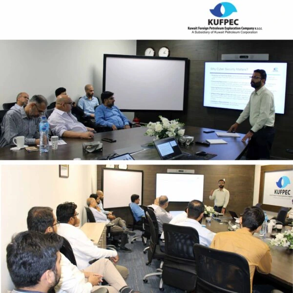 Cyber Security Training at Kuwait Foreign Petroleum Exploration Company (KUFPEC) by Asad ul Rehman