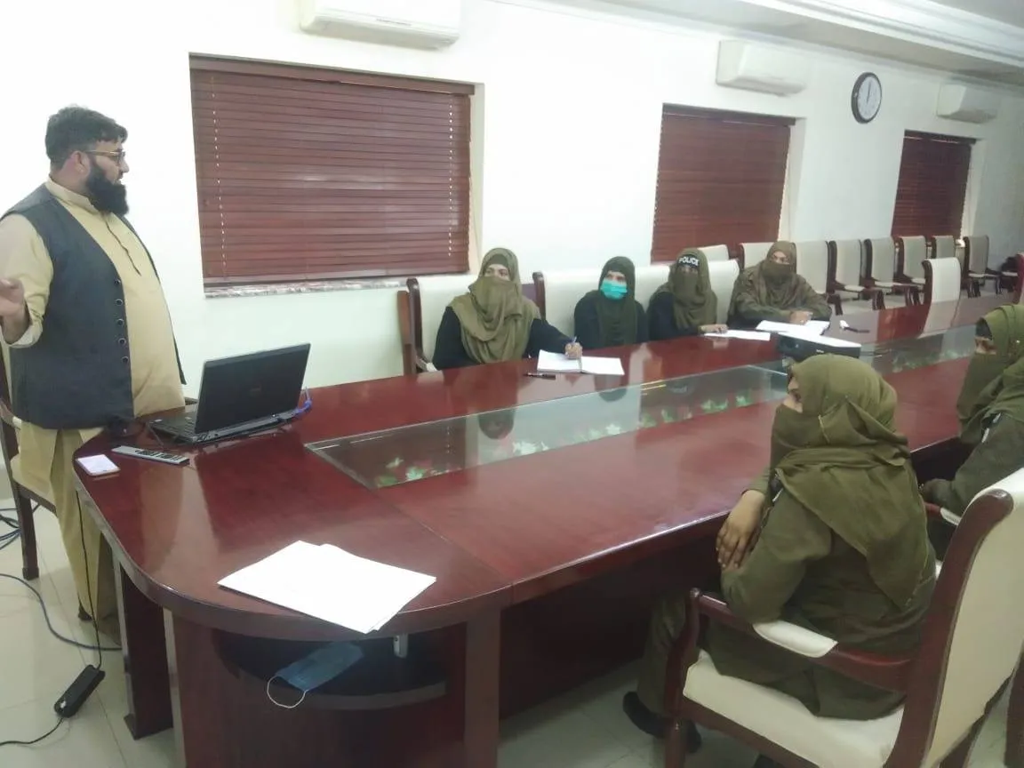 Capacity Building training of Lady Constables Punjab Police by asad ul rehman