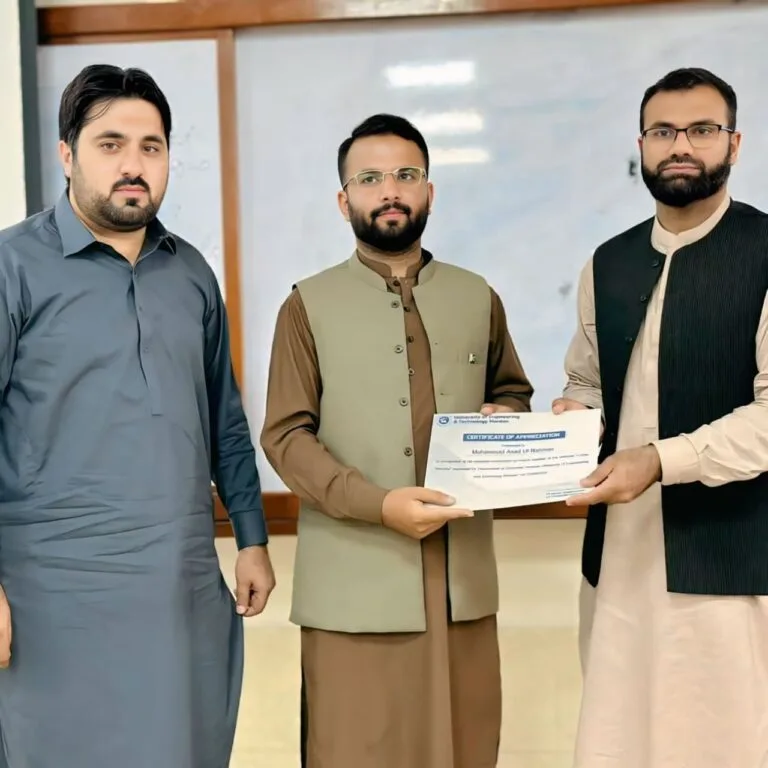 Cyber Security Career Path & Opportunities Session at UET Mardan by Asad ul Rehman