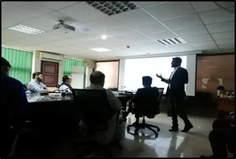 Cyber Security Training at National Police Bureau, Islamabad by Asad ul Rehman