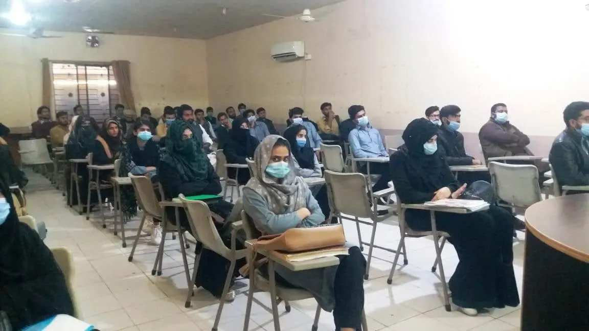 Cyber Security Awareness Session By Cyber Scouts at NCBA&E by asad ul rehman