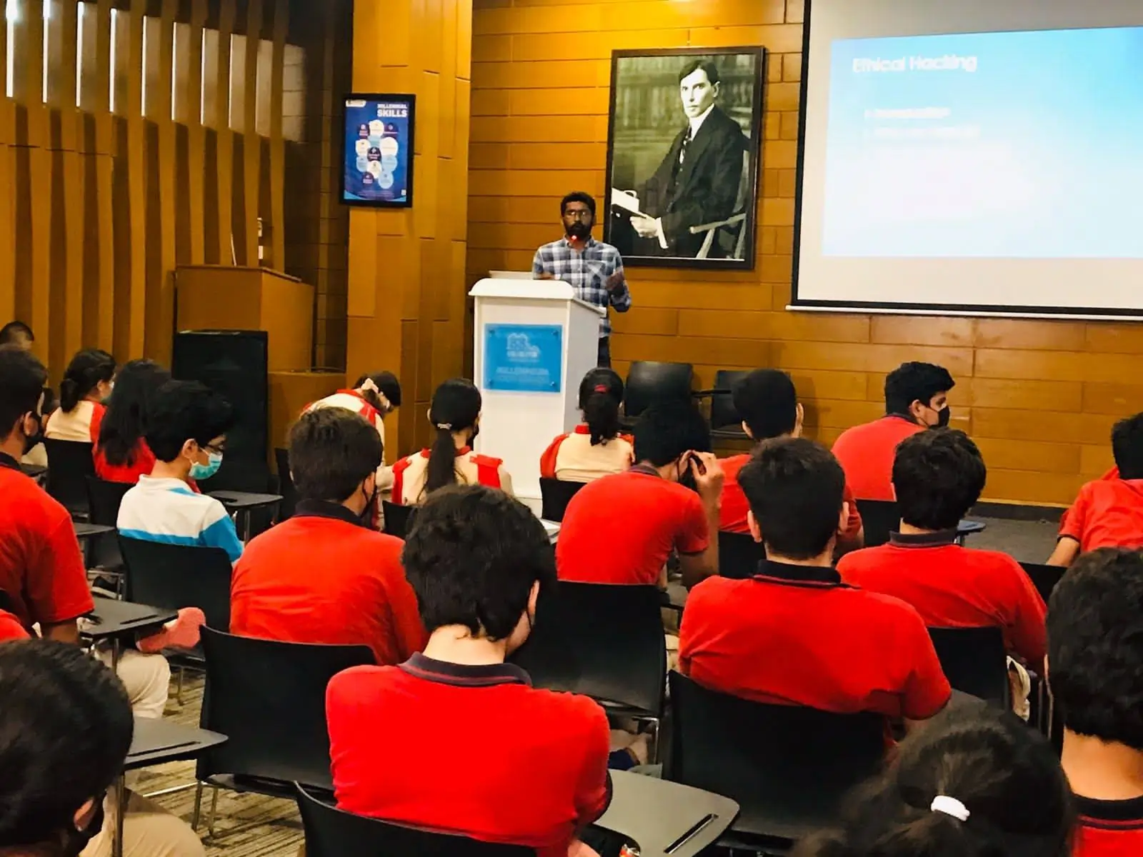 Cyber Security Awareness Session at Roots Millennium School Islamabad by Asad ul Rehman