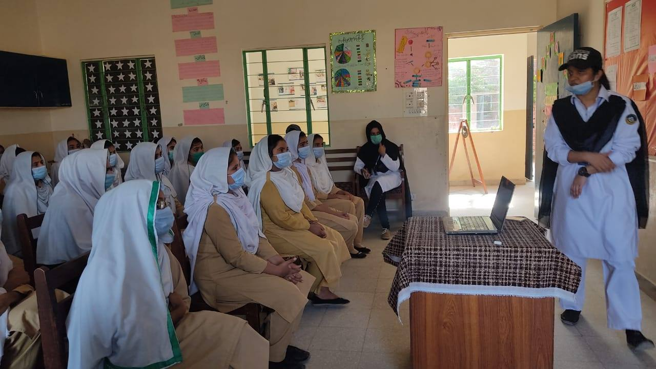 Cyber Security Awareness Session for Private School Students by Asad ul Rehman