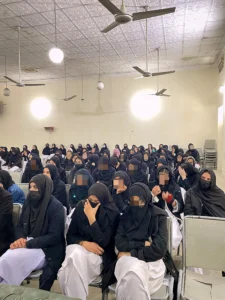 Cyberbullying Seminar at GPGC for Women, Haripur by Asad ul Rehman